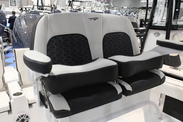 Slide: The Image of 2026 Tidewater Carolina Bay 2500 boat seats with modern design. - 5