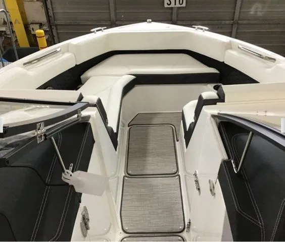 Slide: The Image of Interior of 2025 Cobalt R6 Surf with luxurious seating. - 5