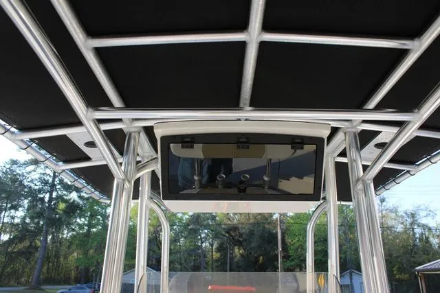 Slide: The Image of Bulls Bay Boats 200 CC 2026 with sturdy T-top design. - 18