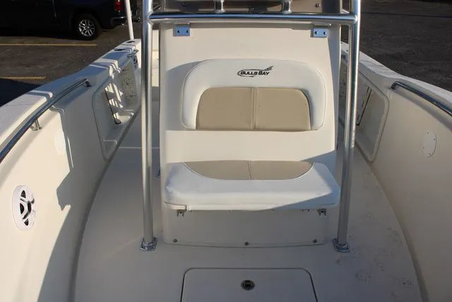 Slide: The Image of Interior view of a 2026 Bulls Bay Boats 200 CC with seating. - 22