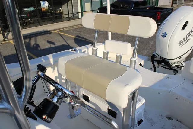 Slide: The Image of Interior of a 2026 Bulls Bay Boats 200 CC with Suzuki engine. - 25