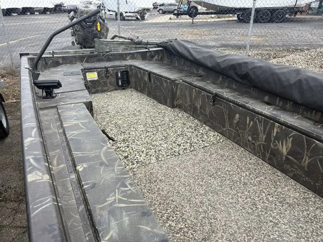 Slide: The Image of 2020 Excel 1954 DGB boat with camouflage pattern and gravel floor. - 5