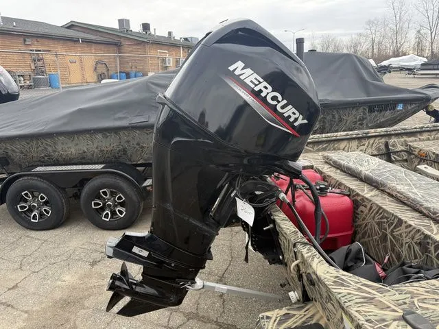 Slide: The Image of 2022 Lowe 1860 ROUGHNECK SC with Mercury outboard motor. - 8