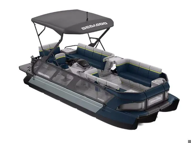 The Image of 2026 Sea-Doo Switch Cruise Limited 21, 300 HP, blue design. - 1