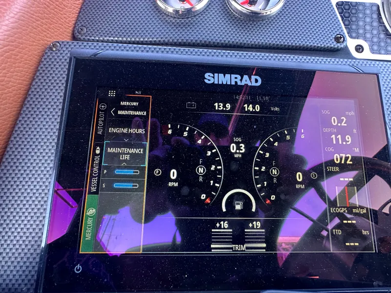 Slide: The Image of Cruisers 338 SS Outboard South Beach 2021 - 22