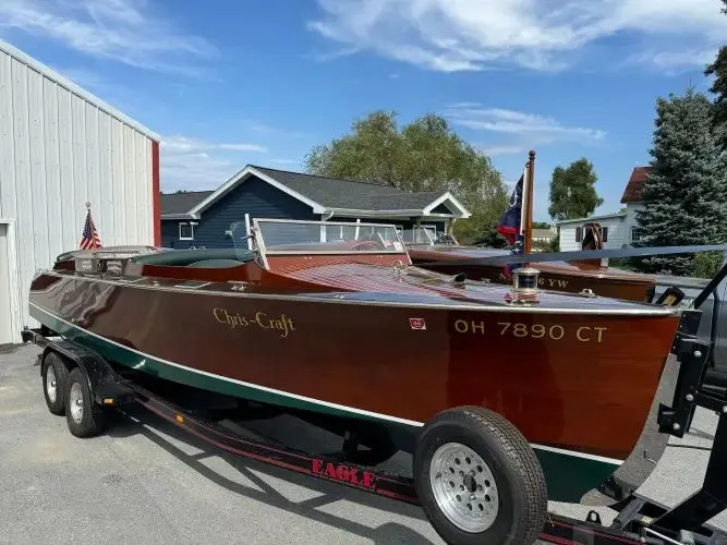 Slide: The Image of 1929 Chris-craft 26 Upswept Triple Cockpit - Image 3 - 3