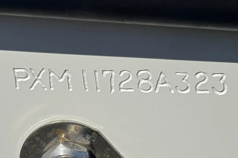 Slide: The Image of Hull identification number on 2023 Parker 21SE Center Console boat. - 39