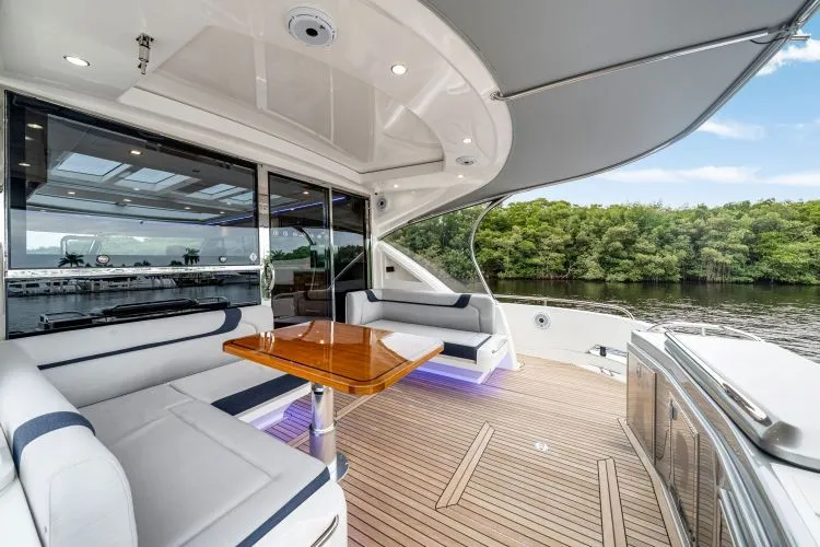 Slide: The Image of 2026 Riviera 6000 Sport Yacht - Image 14 - 14