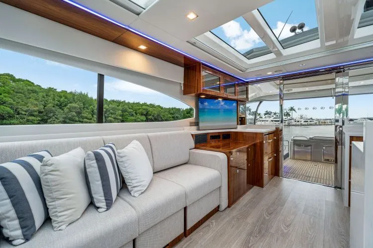 Slide: The Image of 2026 Riviera 6000 Sport Yacht - Image 18 - 18