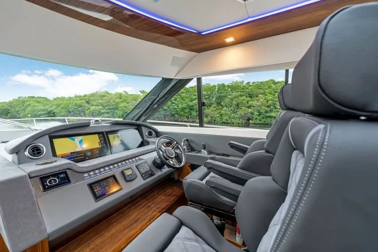 Slide: The Image of 2026 Riviera 6000 Sport Yacht - Image 21 - 21