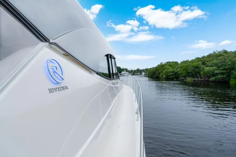 Slide: The Image of 2026 Riviera 6000 Sport Yacht - Image 44 - 44