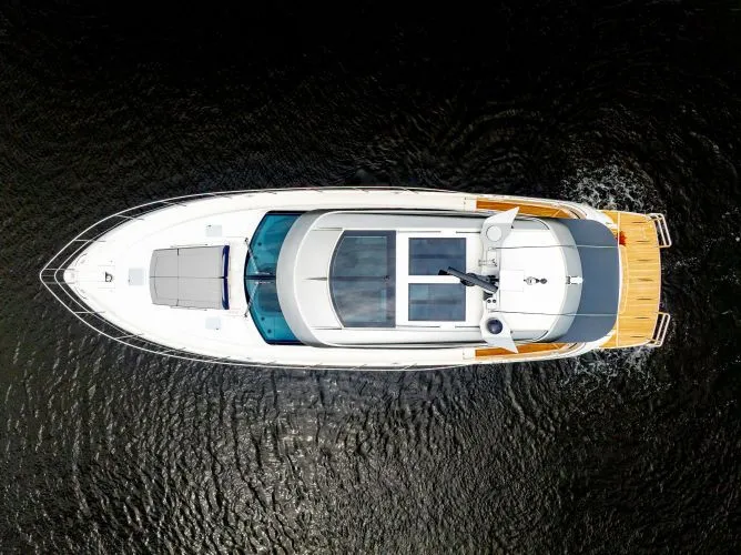 Slide: The Image of 2026 Riviera 6000 Sport Yacht - Image 8 - 8