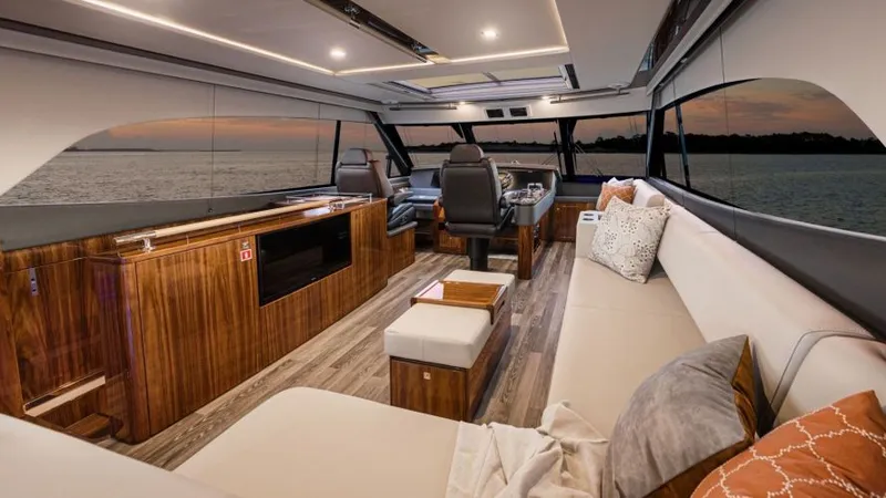Slide: The Image of 2026 Riviera 72 Sports Motor Yacht - Image 15 - 15