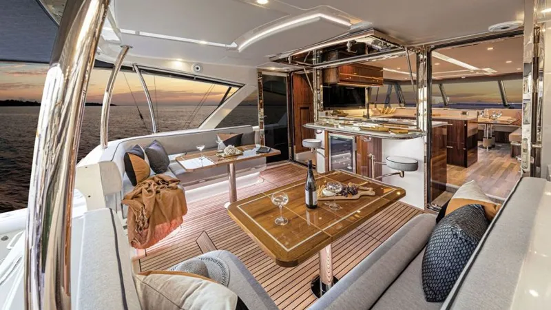 Slide: The Image of 2026 Riviera 72 Sports Motor Yacht - Image 8 - 8