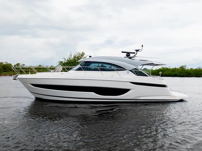 Slide: The Image of 2026 Riviera 4600 Sports Yacht - Image 8 - 8