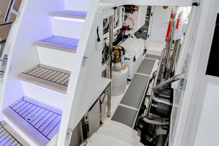 Slide: The Image of 2026 Riviera 6800 Sport Yacht - Image 15 - 15