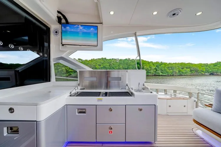 Slide: The Image of 2026 Riviera 6800 Sport Yacht - Image 30 - 30