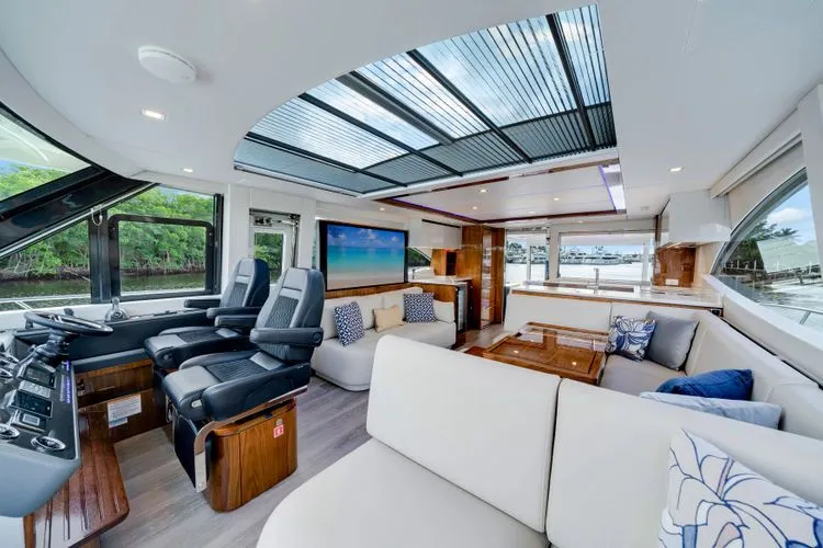 Slide: The Image of 2026 Riviera 6800 Sport Yacht - Image 38 - 38