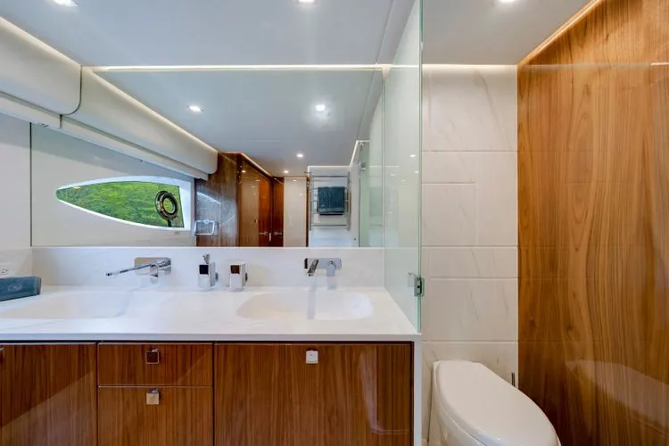 Slide: The Image of 2026 Riviera 6800 Sport Yacht - Image 55 - 55