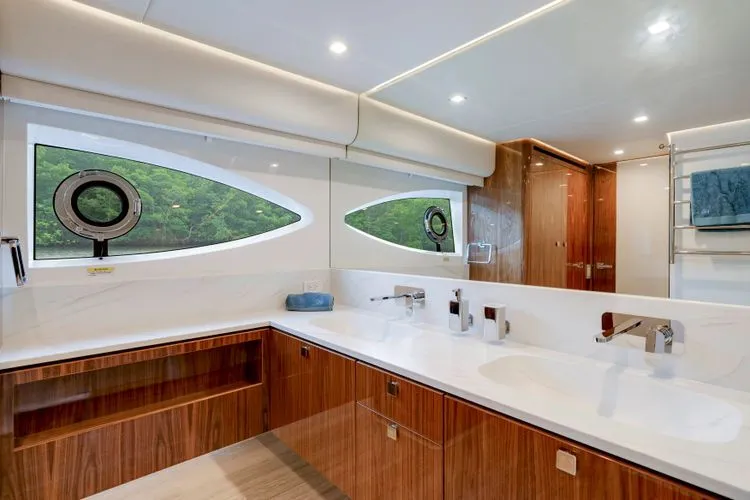 Slide: The Image of 2026 Riviera 6800 Sport Yacht - Image 56 - 56