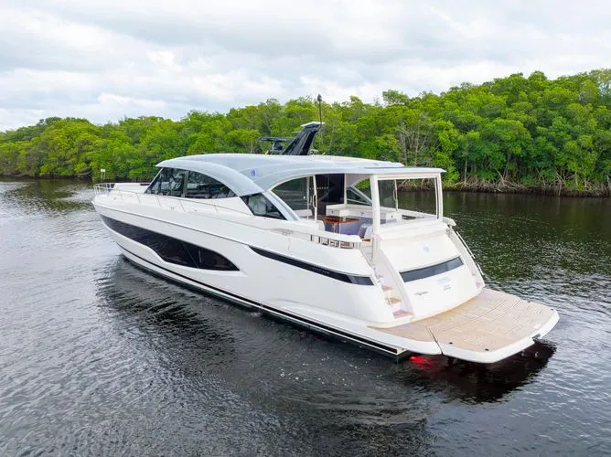 Slide: The Image of 2026 Riviera 6800 Sport Yacht - Image 9 - 9