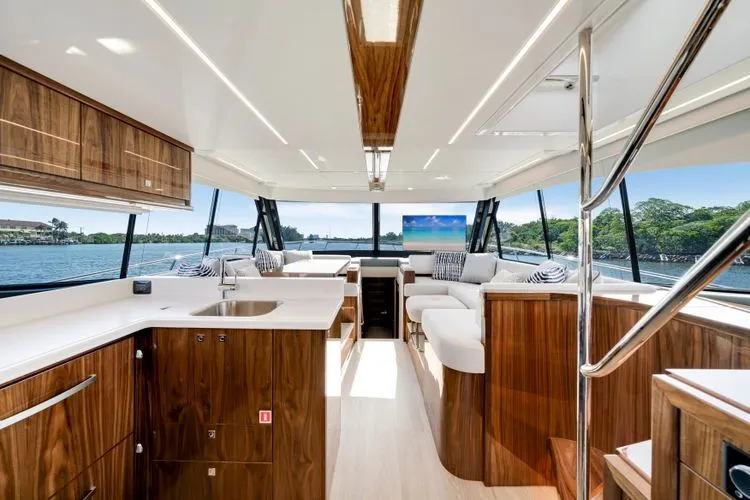 Slide: The Image of 2026 Riviera 50 Sports Motor Yacht - Image 52 - 52