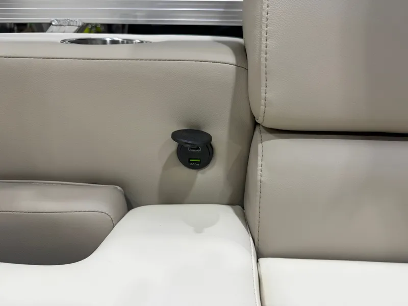 Slide: The Image of Interior of 2025 Tahoe Sport VRB 2385 Swingback with USB port. - 27