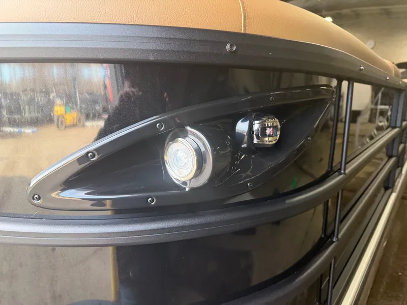 Slide: The Image of Close-up of 2026 Bentley Pontoons Legacy 220 Navigator. - 31