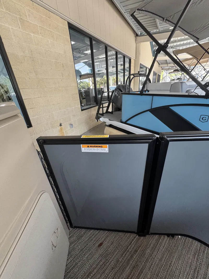 Slide: The Image of Godfrey SW 2286 Fish Stern 2026 in a showroom. - 10