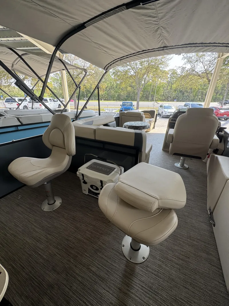 Slide: The Image of Interior of 2026 Godfrey SW 2286 Fish Stern pontoon boat. - 13