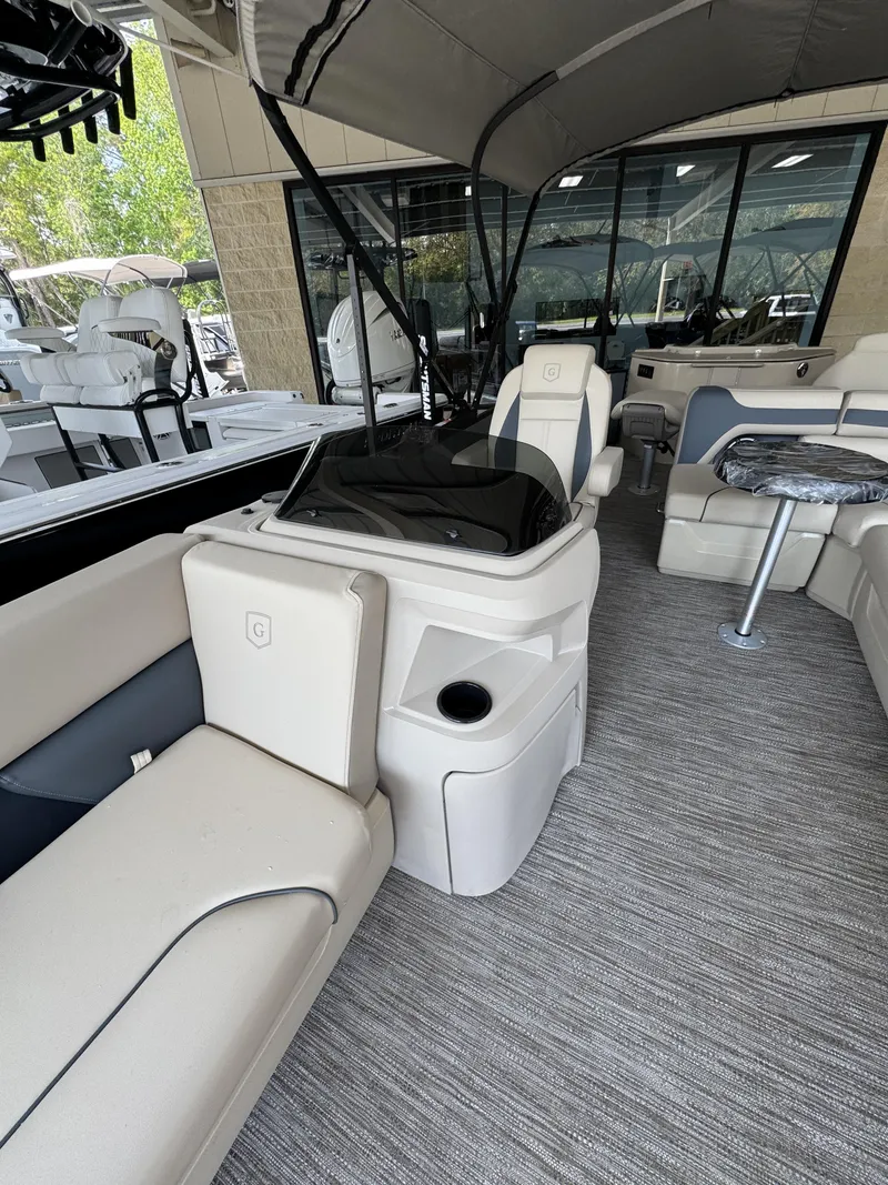 Slide: The Image of Interior of the 2026 Godfrey SW 2286 Fish Stern pontoon boat. - 23