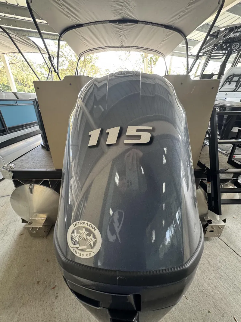 Slide: The Image of Godfrey SW 2286 Fish Stern 2026 with 115 HP outboard motor. - 30