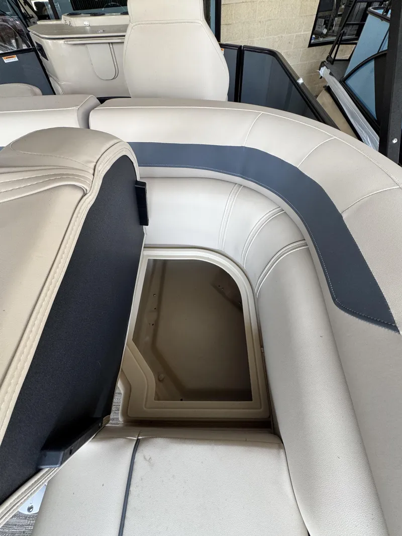 Slide: The Image of Interior of 2026 Godfrey SW 2286 Fish Stern with storage compartment. - 39