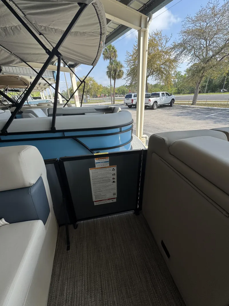 Slide: The Image of Interior view of Godfrey SW 2286 Fish Stern 2026 pontoon boat. - 40