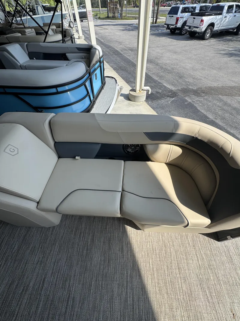 Slide: The Image of Interior of a 2026 Godfrey SW 2286 Fish Stern pontoon boat. - 41