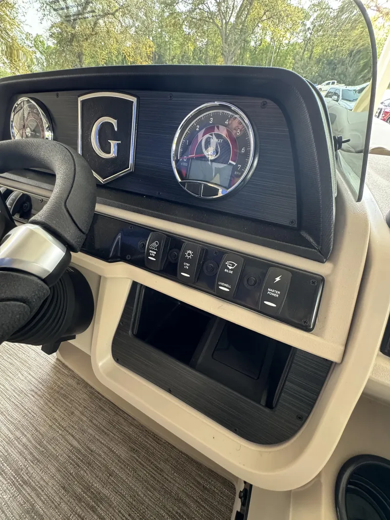 Slide: The Image of Dashboard of the 2026 Godfrey SW 2286 Fish Stern. - 46