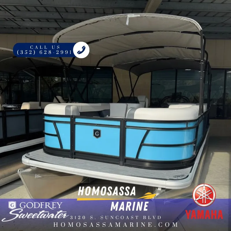 The Image of 2026 Godfrey SW 2286 Cruise Special Edition pontoon boat at Homosassa Marine. - 1