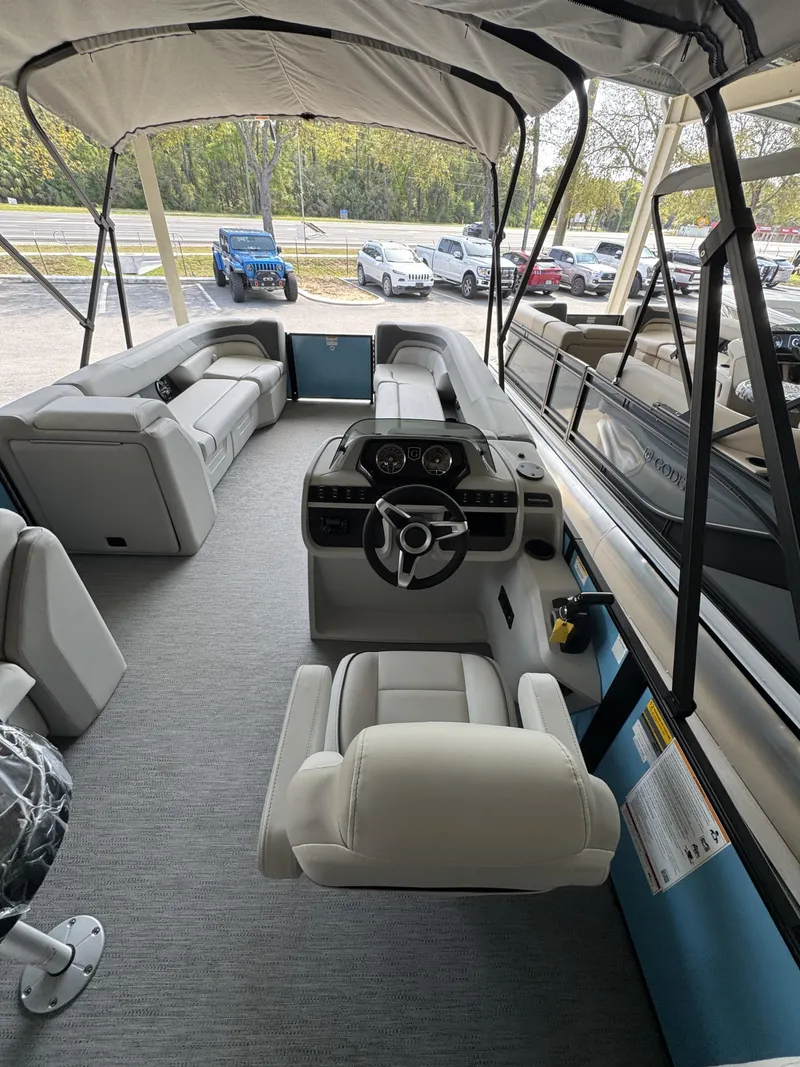 Slide: The Image of Interior of 2026 Godfrey SW 2286 Cruise Special Edition pontoon boat. - 12