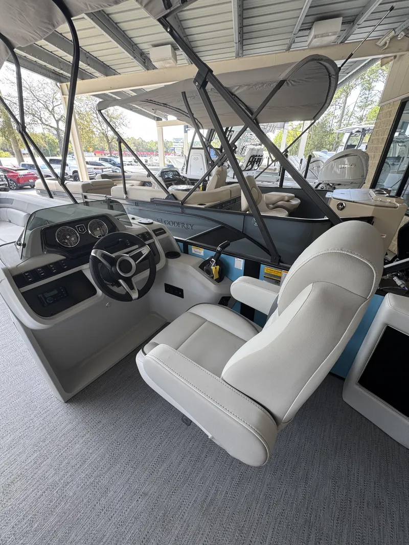 Slide: The Image of Interior view of the 2026 Godfrey SW 2286 Cruise Special Edition boat. - 13
