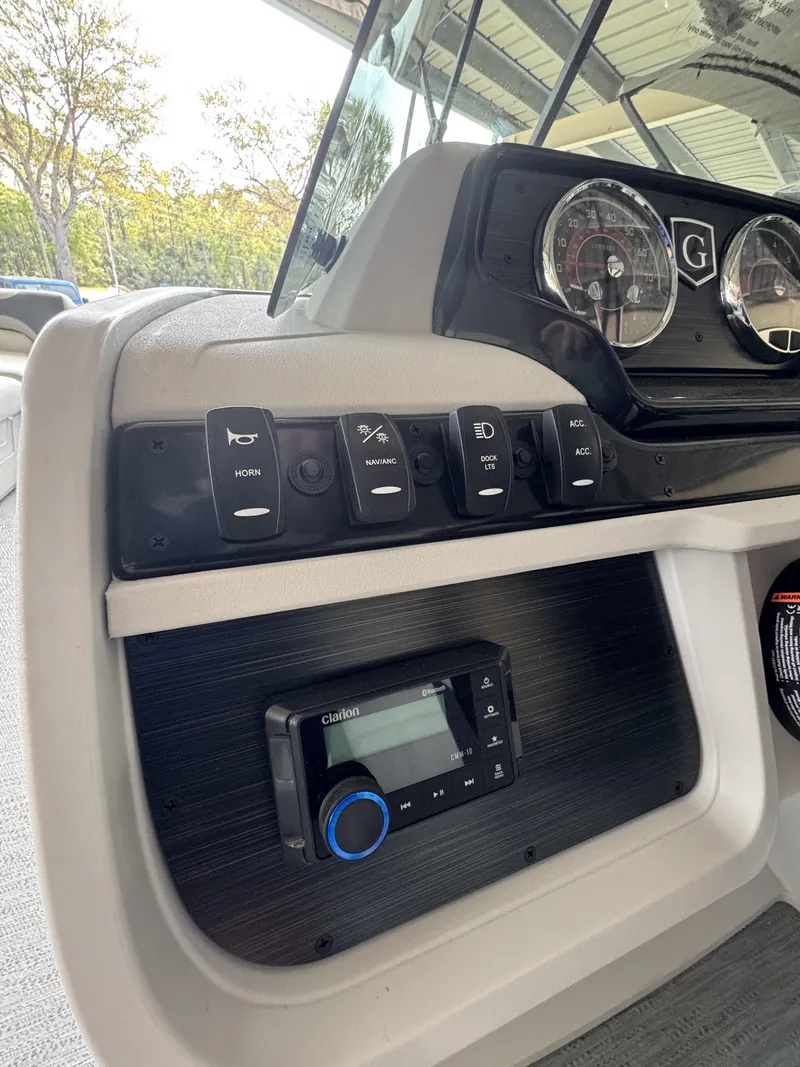 Slide: The Image of Dashboard of the 2026 Godfrey SW 2286 Cruise Special Edition. - 14