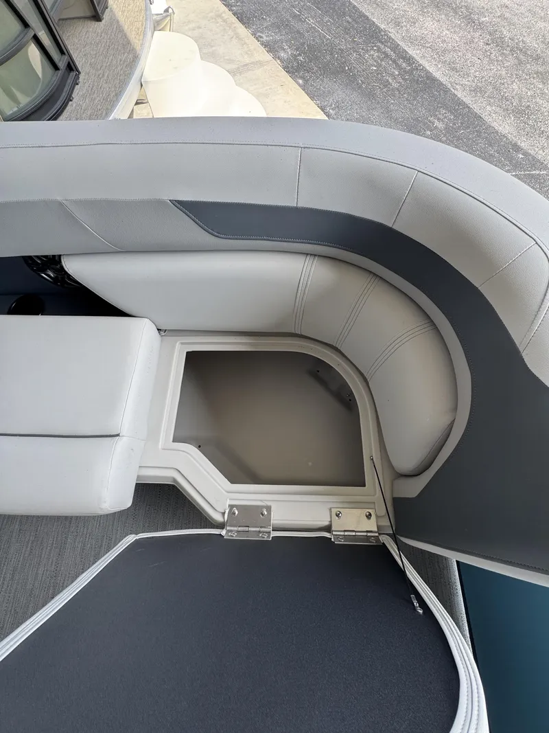 Slide: The Image of Interior of Godfrey SW 2286 Cruise Special Edition 2026 with seating area. - 19