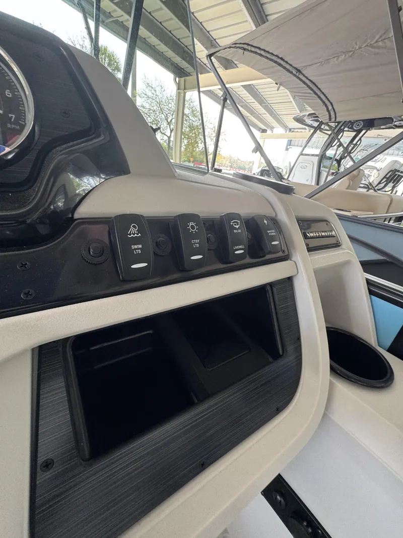 Slide: The Image of Dashboard of the 2026 Godfrey SW 2286 Cruise Special Edition. - 36