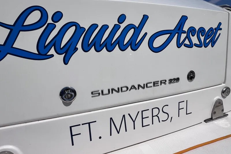 Slide: The Image of 2022 Sea Ray Sundancer 320 Coupe Outboard, "Liquid Asset," docked in Ft. Myers, FL. - 14