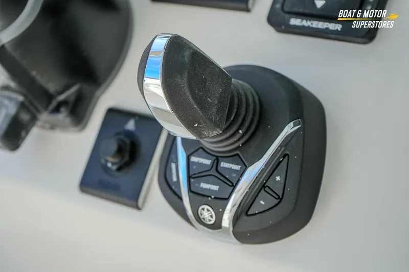 Slide: The Image of Joystick control on 2026 Key West 291 FS boat dashboard. - 26