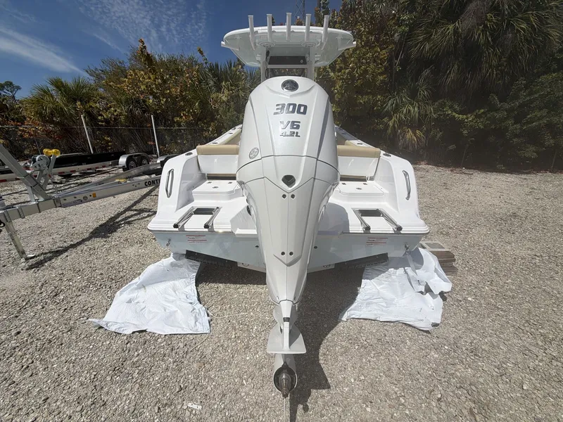 Slide: The Image of 2026 Sportsman Heritage 231 Center Console with outboard motor. - 15