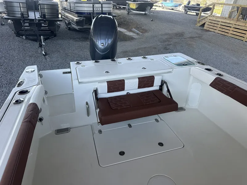 Slide: The Image of Interior of Parker 227 Explorer boat, 2026 model. - 8