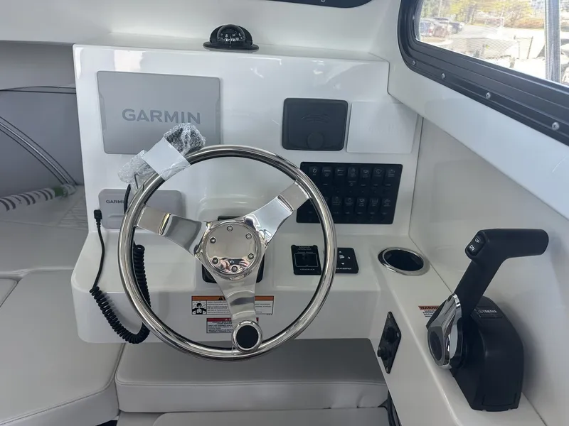 Slide: The Image of 2026 Parker 227 Explorer helm with Garmin system. - 11