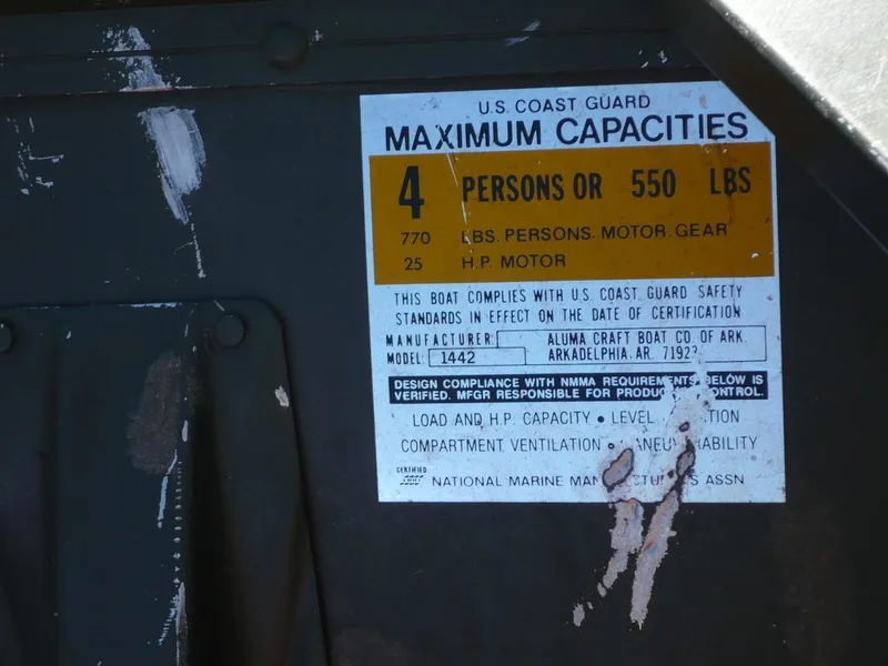 Slide: The Image of Alumacraft 1442 Jon 1993 - 22