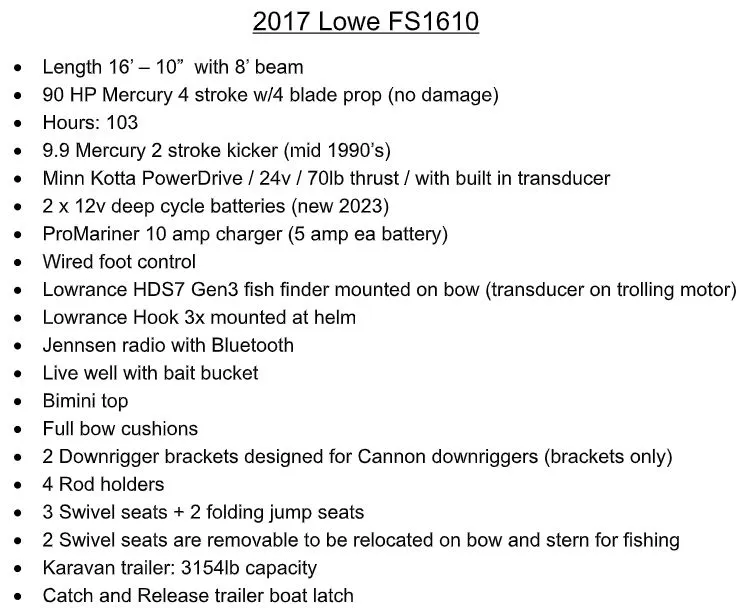 Slide: The Image of Lowe Fish & Ski FS1610 2017 - 5
