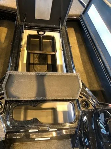 Slide: The Image of Interior view of Nitro Z20 XL 2026 boat storage compartment. - 18